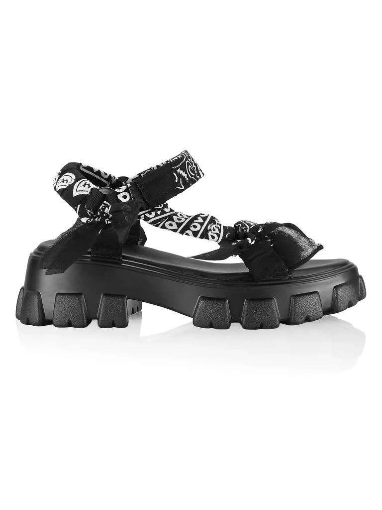 Arizona Love Trekky Leather Platform Sport Sandals 1