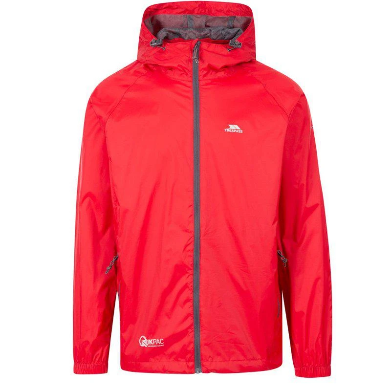 Trespass Adults Unisex Qikpac Packaway Waterproof Jacket 1