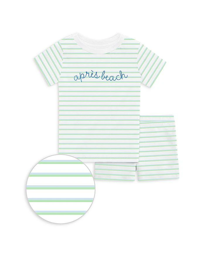 1212 Unisex Apres Beach Short Sleeve Pajama Set - Little Kid 1