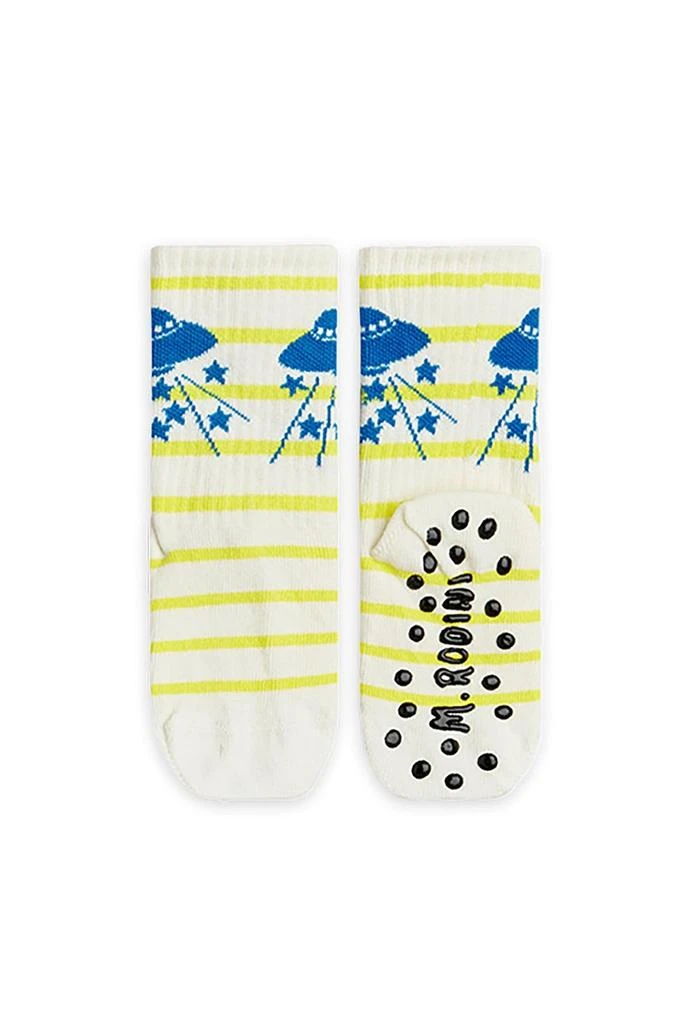 Mini Rodini Mini Rodini The Milky Way 3-Pack Anti-Slip Socks 4