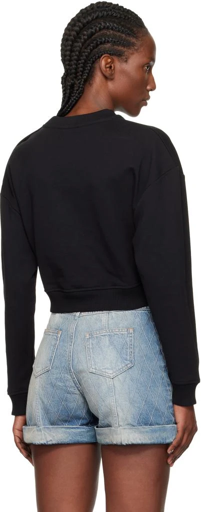 Balmain Black Printed 
Balmain Paris
 Sweatshirt 3