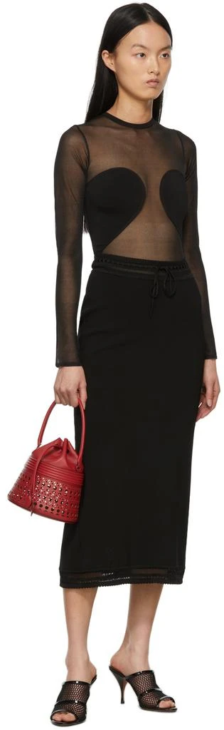 Alaa Black Lace Midi Skirt - Dresses & Skirts - BeyondStyle Alaa Black Lace Midi Skirt - Dresses & Skirts - BeyondStyle