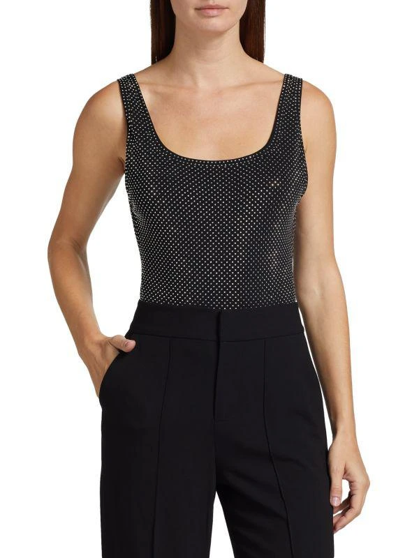 Alice + Olivia Remy Embellished Bodysuit 1