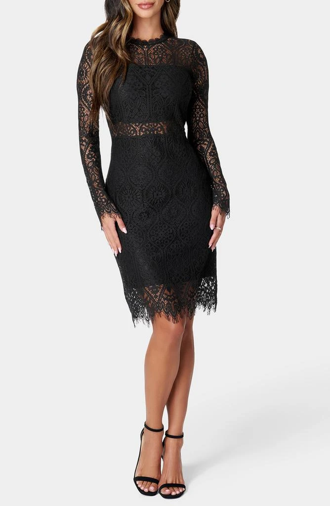 chinese dress ladies Mara Lace Mini Dress
