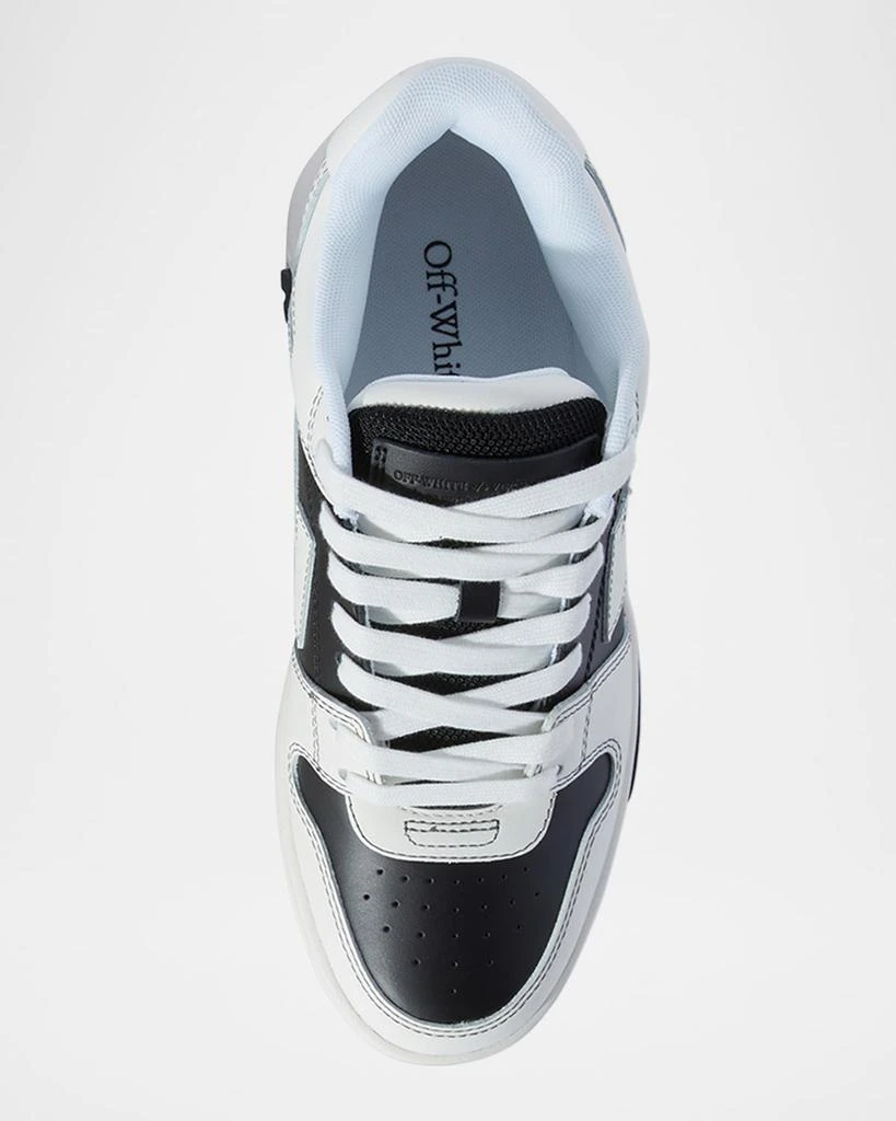 Off-White Out Of Office Bicolor Leather Sneakers 5