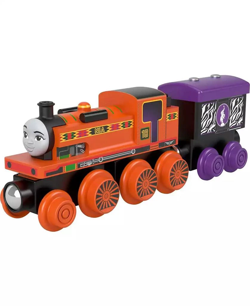 Fisher Price Thomas and Friends Wooden Railway, Nia Engine and Cargo Car 2
