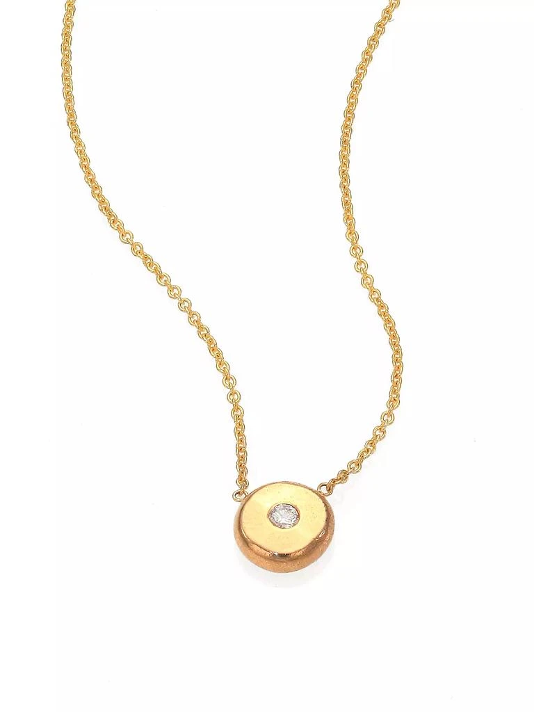 Zoë Chicco Diamond & 14K Gold Pendant Necklace 1