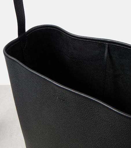 The Row Park Large N/S leather tote bag 3