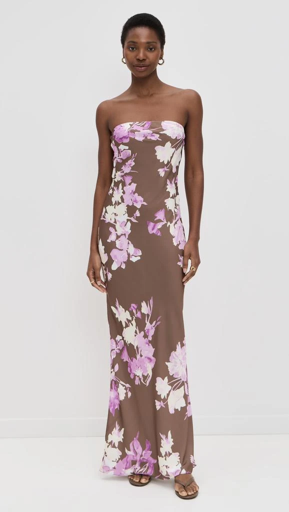 ROCOCO SAND Strapless Maxi Dress 6