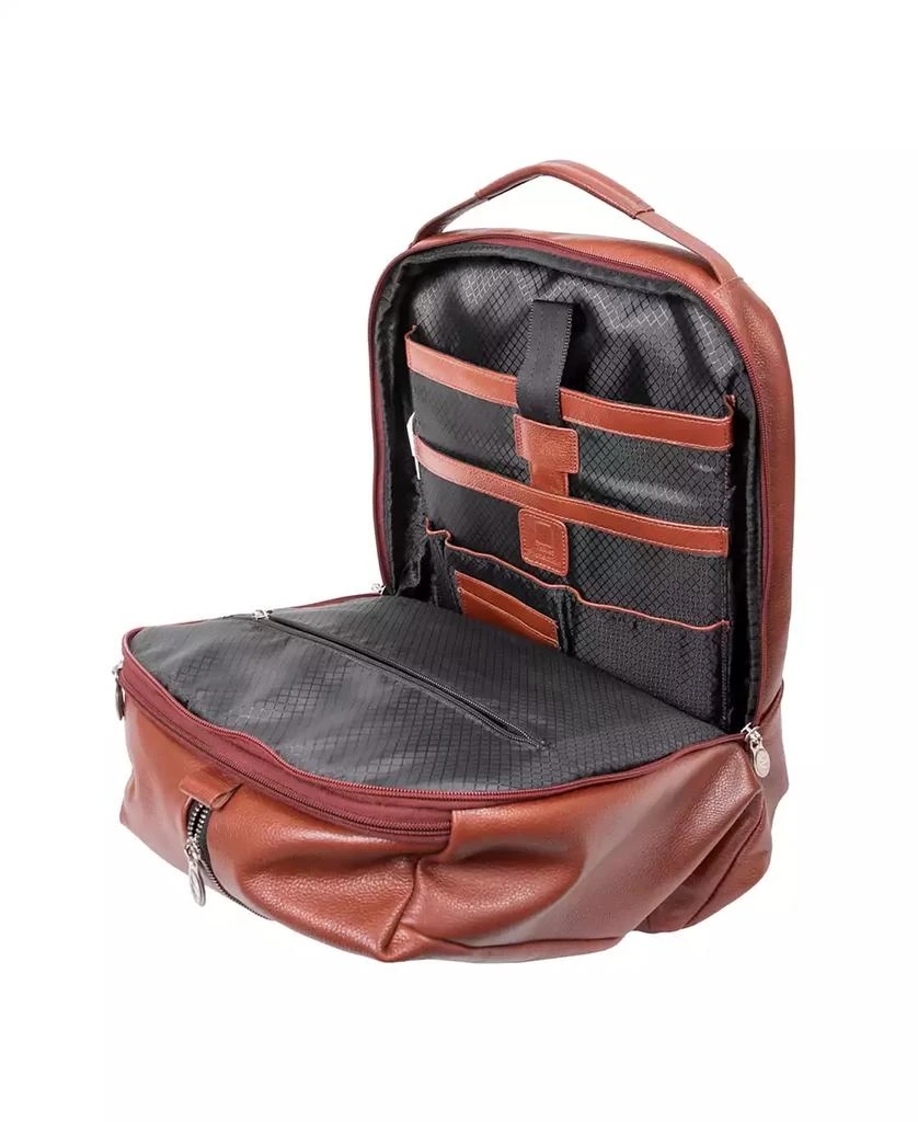 McKlein South Shore 17" Laptop Tablet Overnight Backpack 6