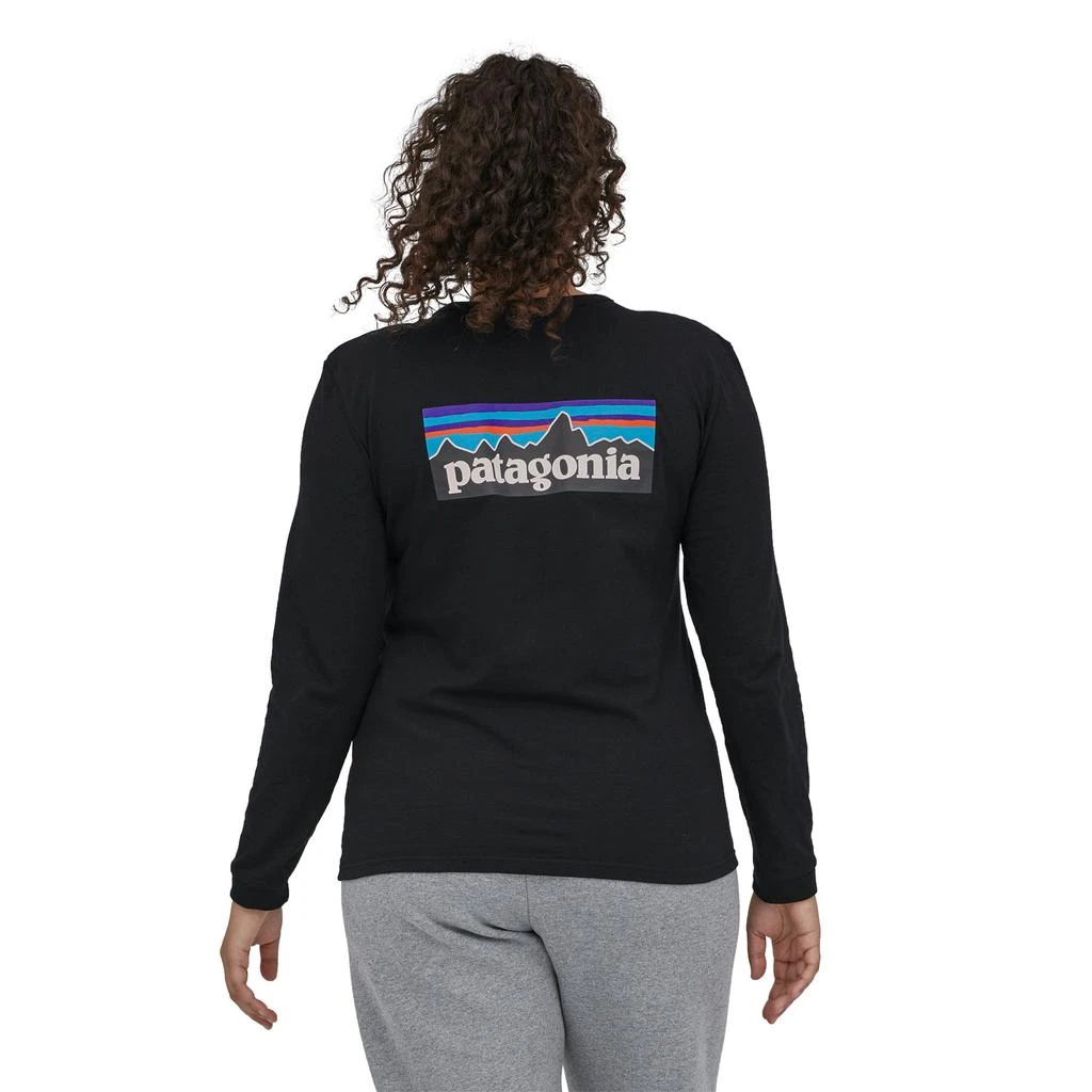 Patagonia Patagonia Long-Sleeved P-6 Logo Responsibili-Tee Shirt - Women's 2