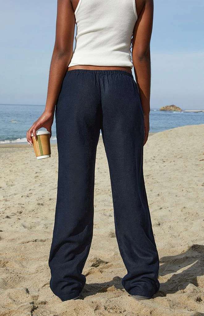 John Galt Black Anastasia Linen Pants 3