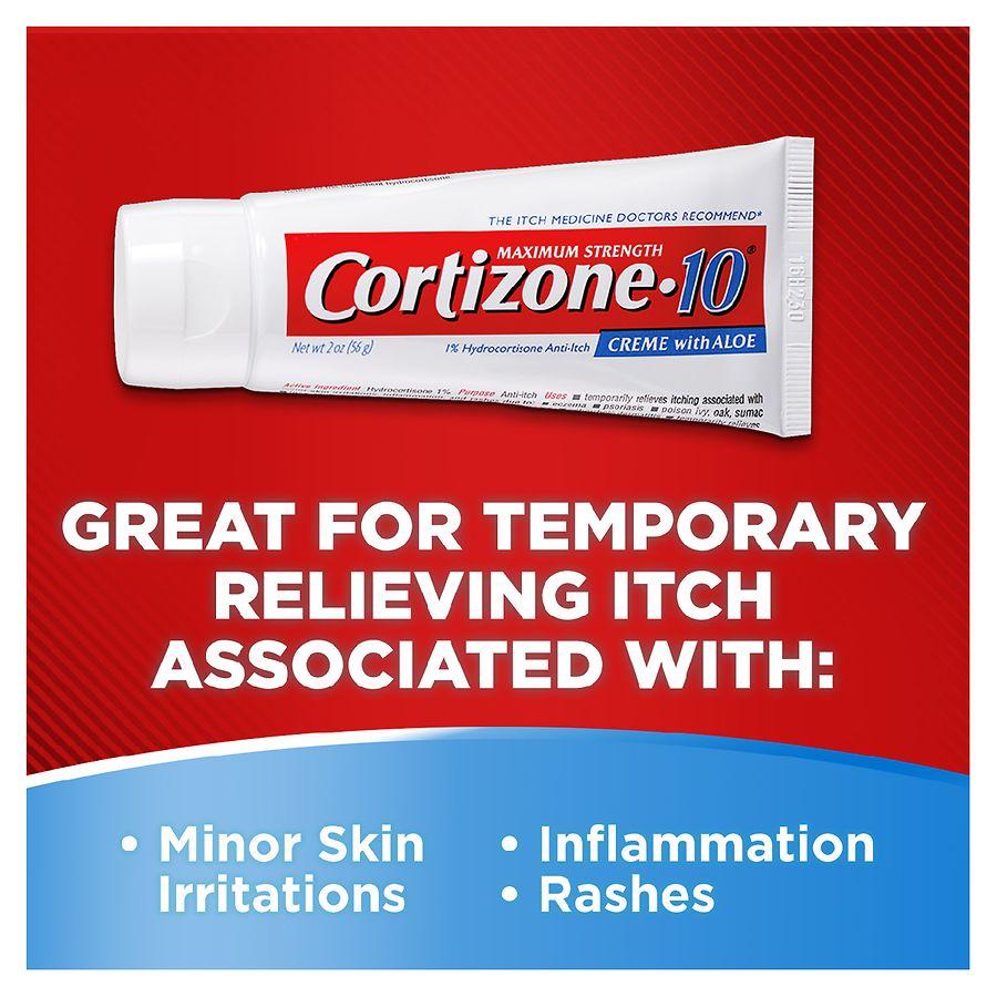 Cortizone 10 Maximum Strength Creme With Aloe