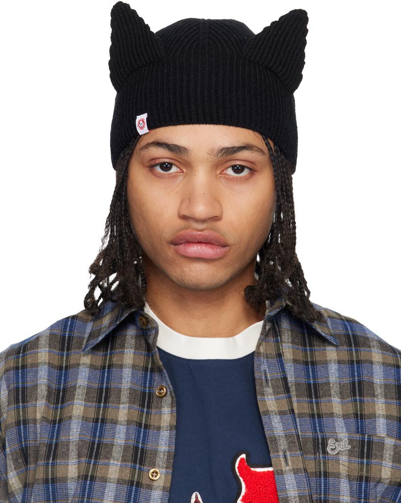 Charles Jeffrey Loverboy Red Chunky Ears Beanie - Hats - BeyondStyle