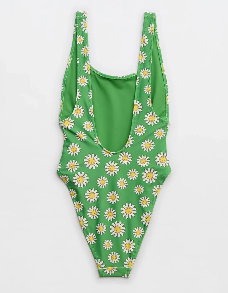 Aerie Aerie Smiley® Birthday Scoop Cheekiest One Piece Swimsuit 3