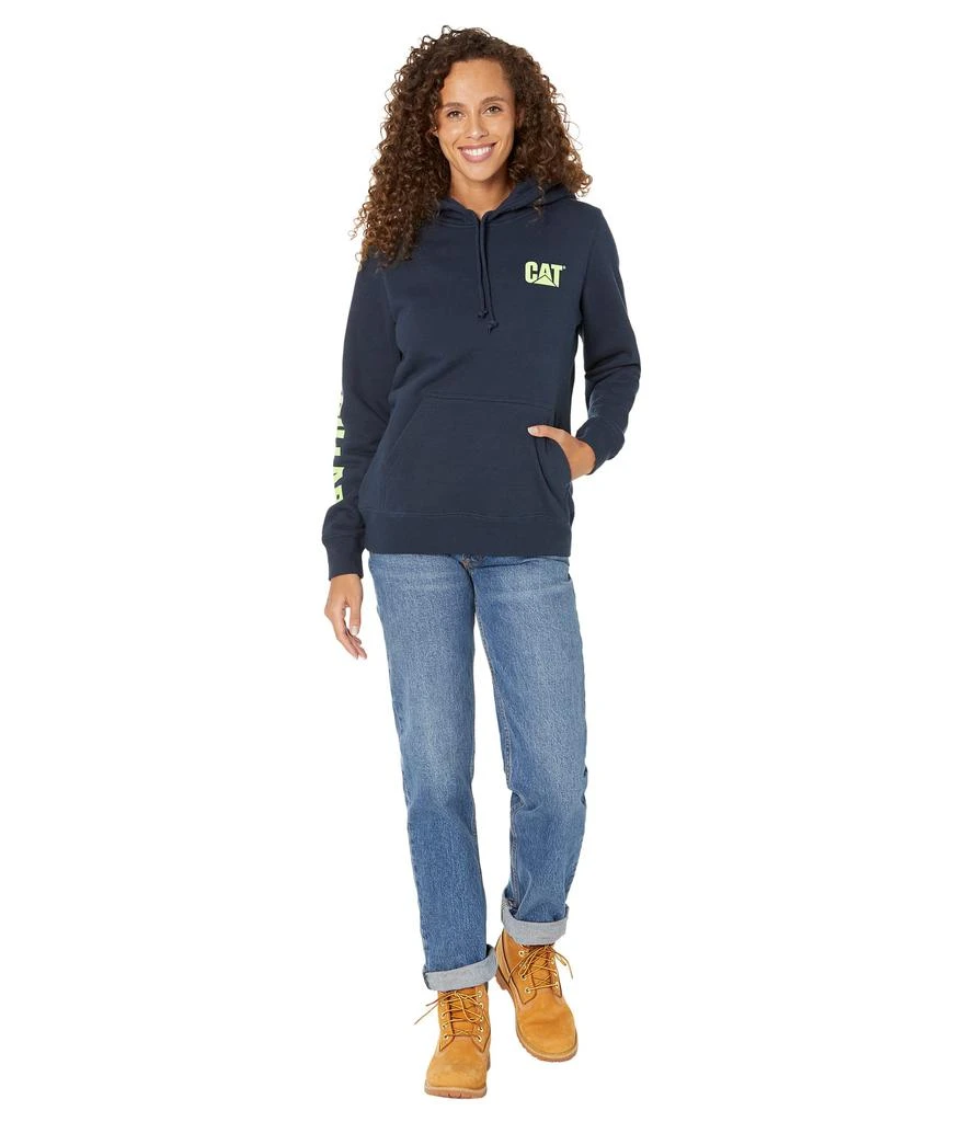 Caterpillar Trademark Banner Pullover Hoodie 4