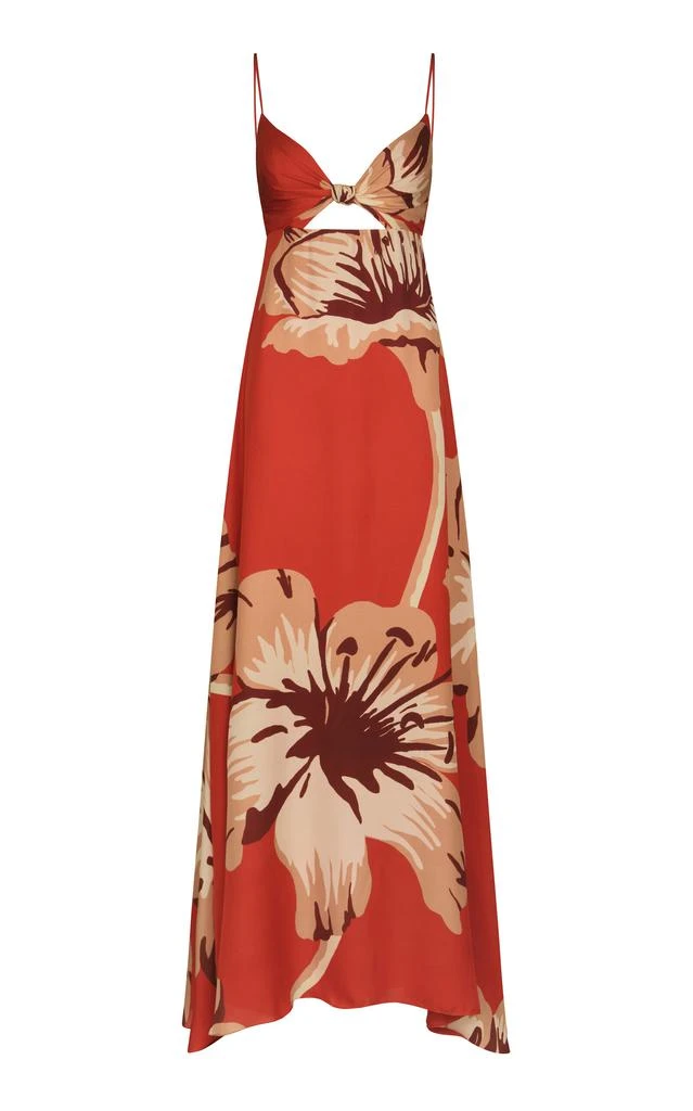 lace floral dress Floral Lace Tiered Wedding Guest Dress with Bow Straps