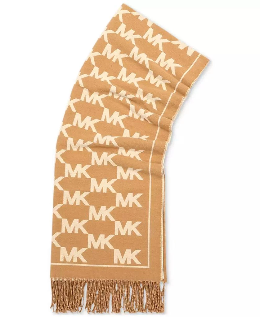 Michael Kors Women
s Metallic Logo Wrap Scarf 5