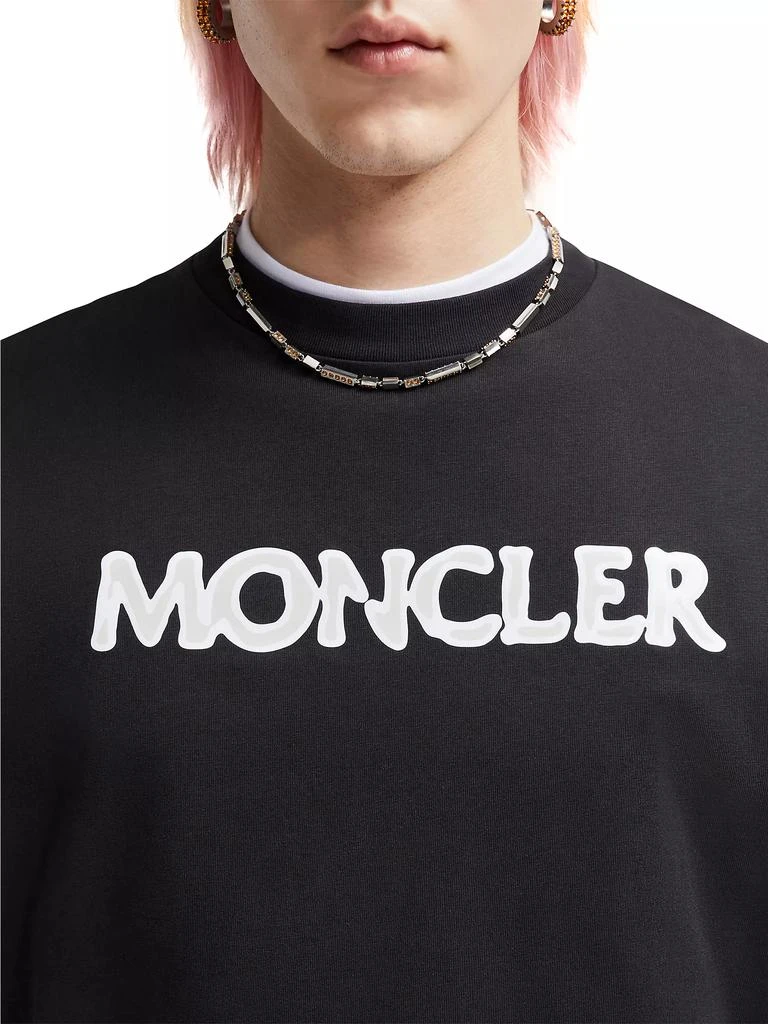 Moncler Long Sleeve Logo T-Shirt 5