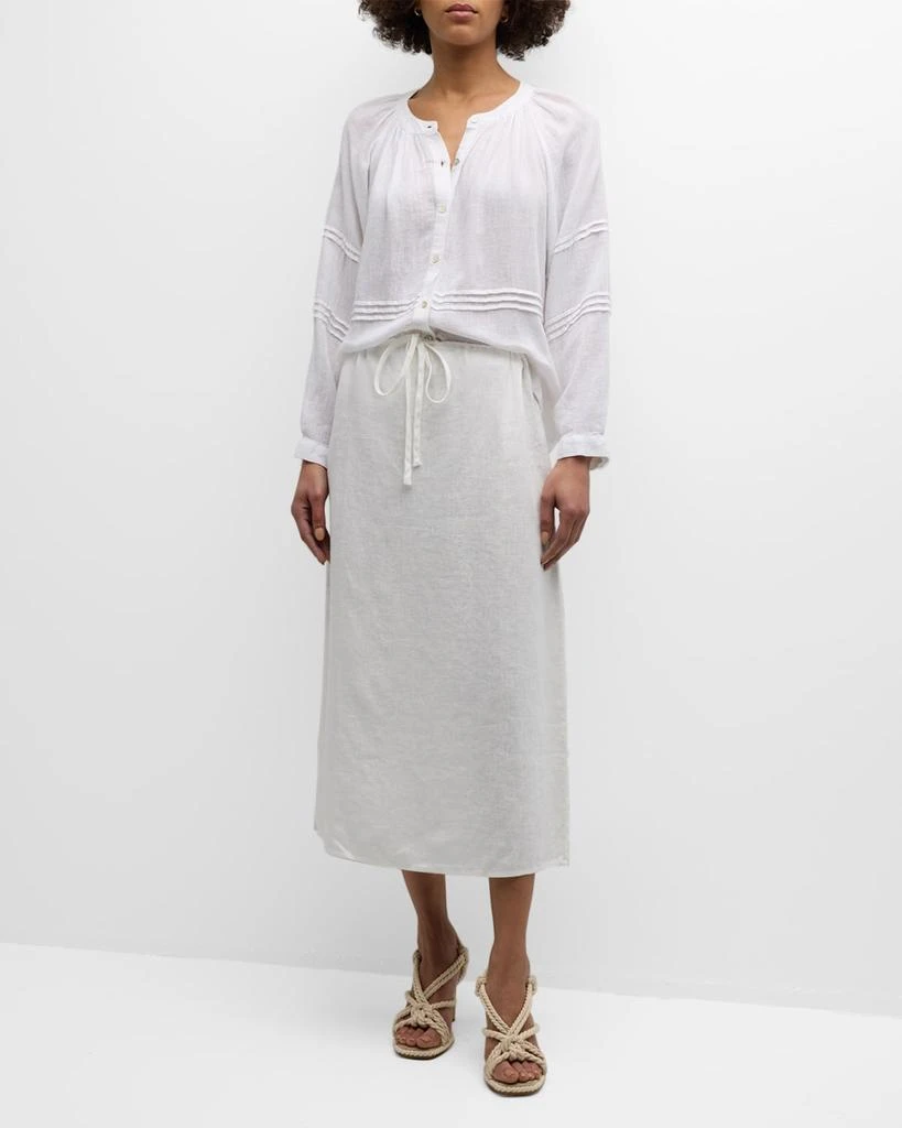 soft linen dresses Darya Linen Dress
