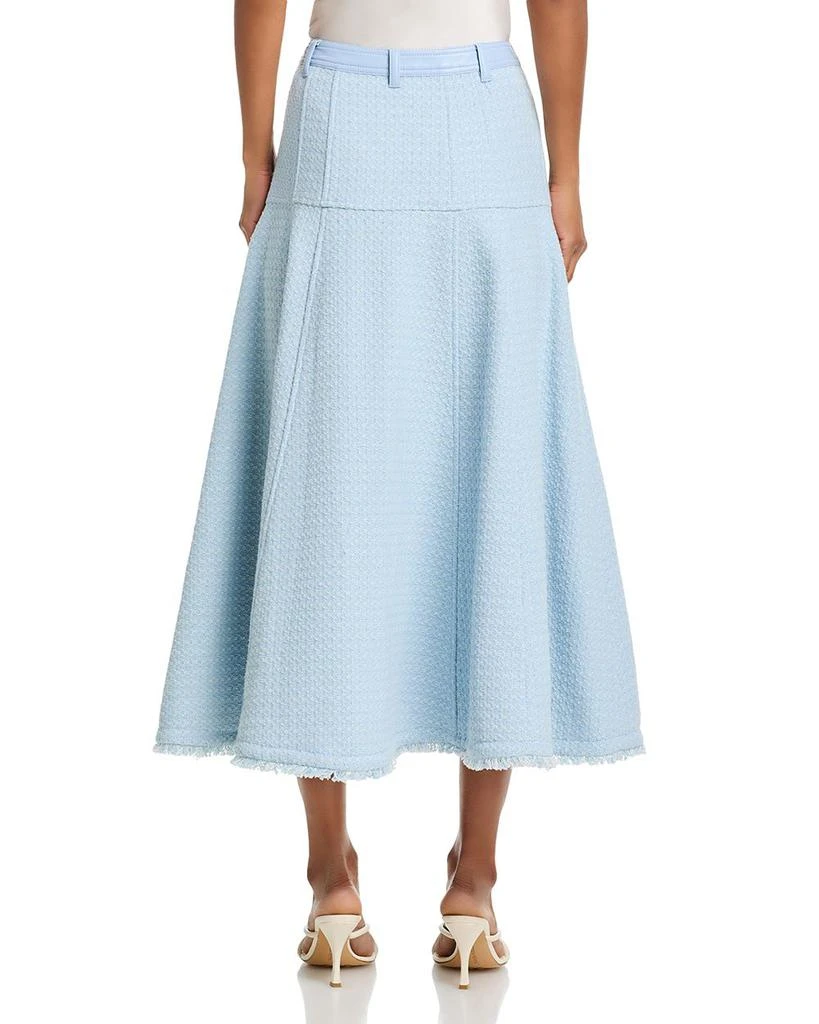 Cinq à Sept Birdseye Tweed Skirt 3