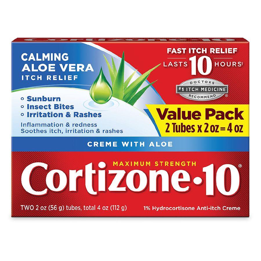 Cortizone 10 Maximum Strength Creme With Aloe
