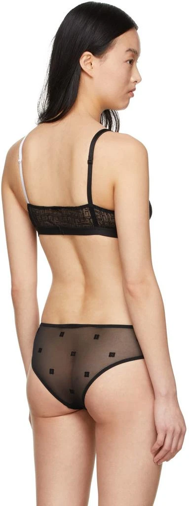 Givenchy Black Nylon Bra 3