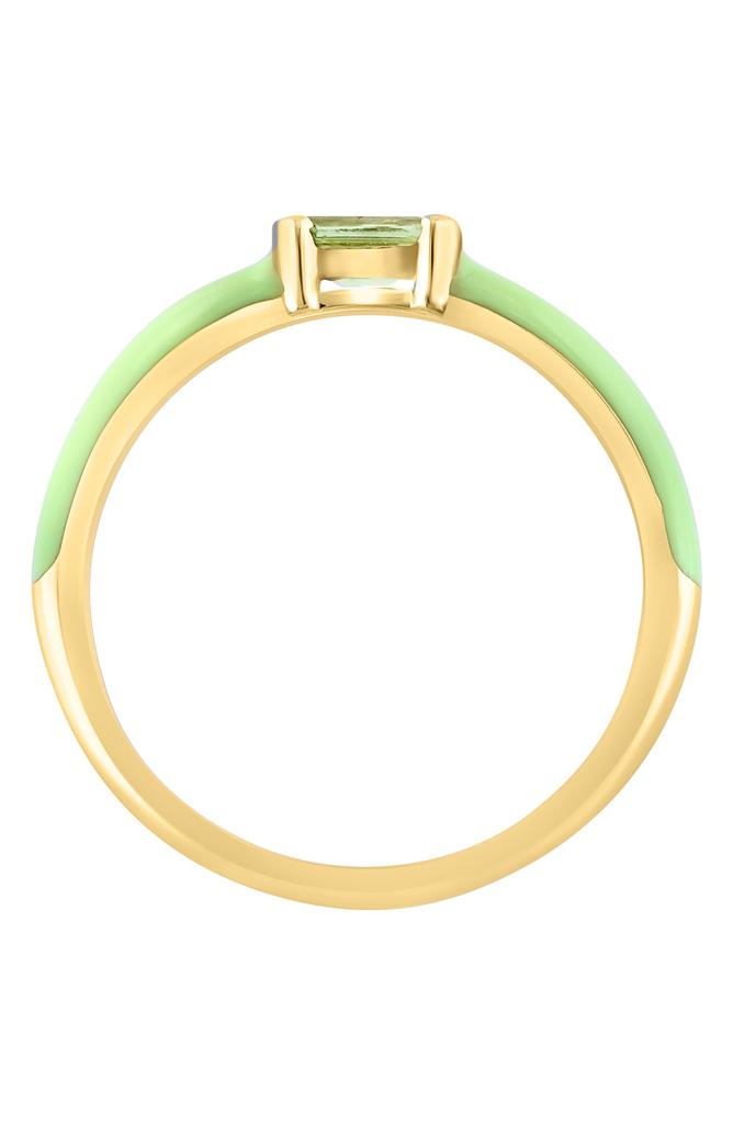 Effy 14K Yellow Gold Peridot Ring