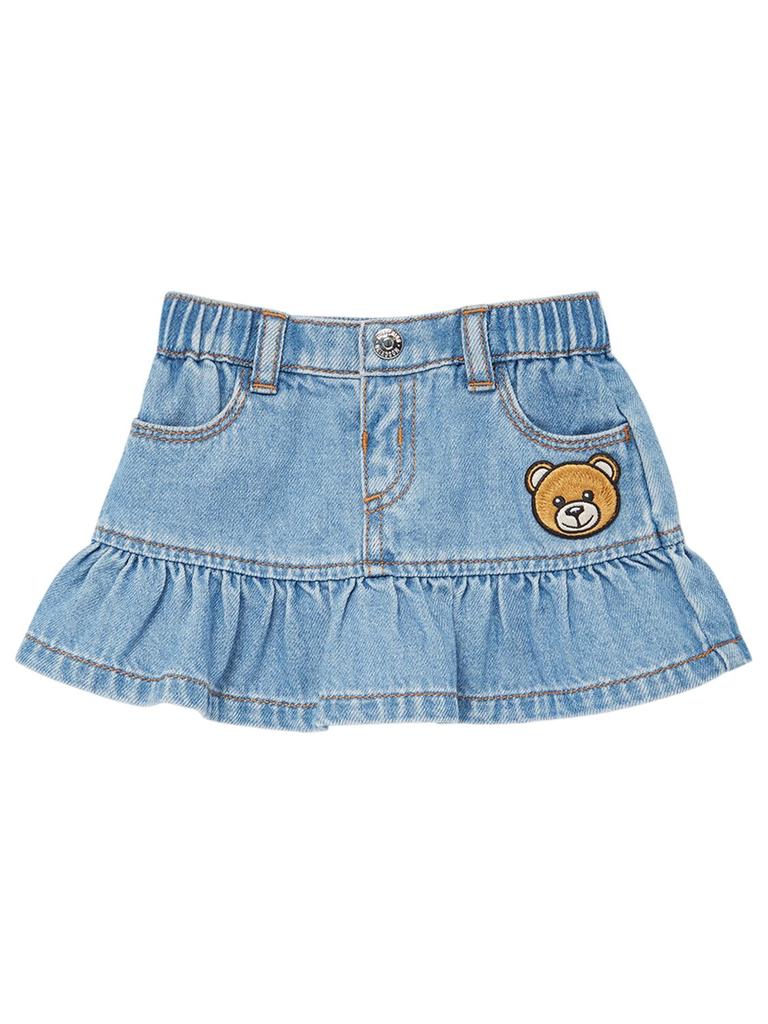 MOSCHINO Light Denim Skirt