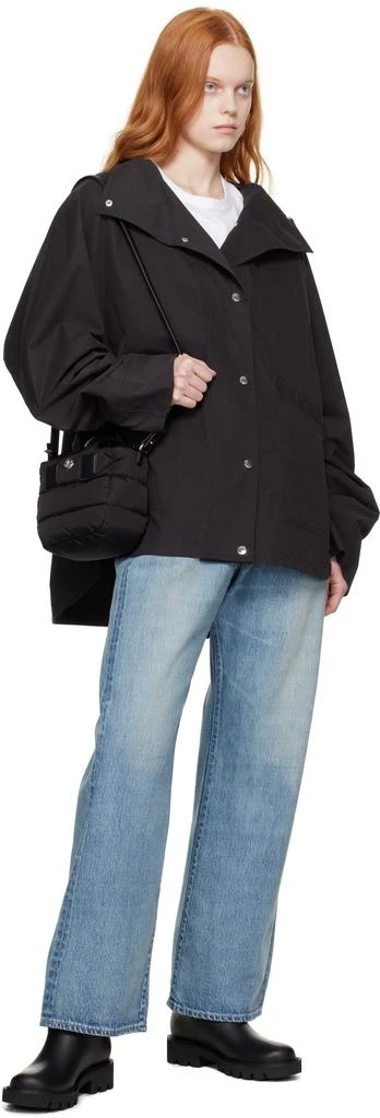 Moncler Black Kickstream Rain Boots 5