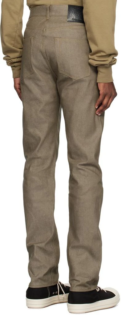 Rick Owens Khaki Detroit Jeans 3
