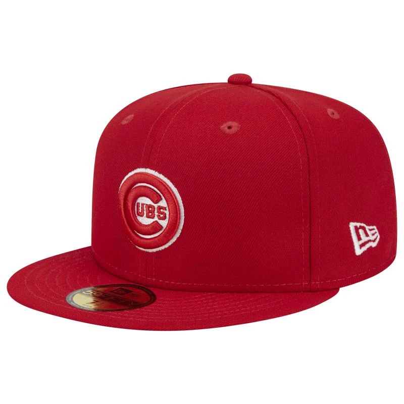 New Era New Era Chicago Cubs 5950 Evergreen Side Patch Fit - Adult 1