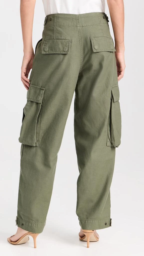 FRAME Wide Leg Cargo Trousers 2