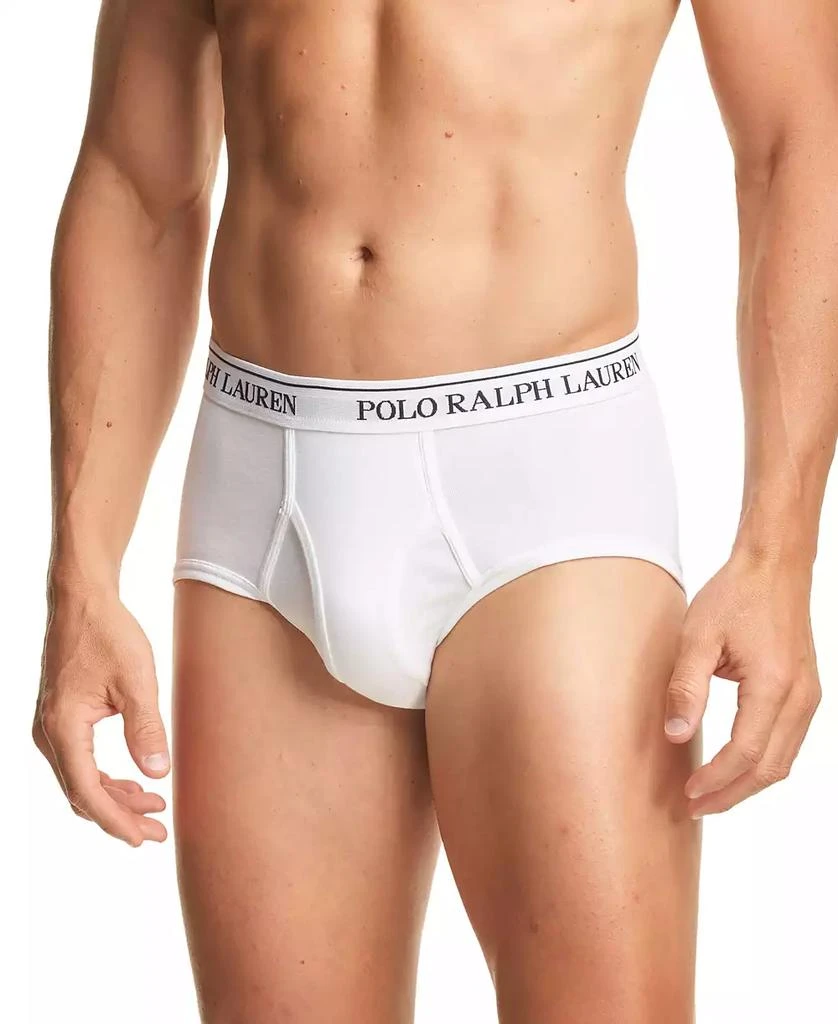 Ralph Lauren Men's 4-Pack Classic-Fit Mid-Rise Briefs 3