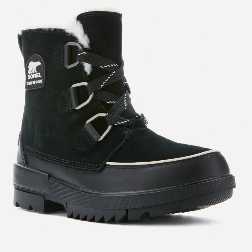 SOREL SOREL WOMEN'S TORINO WATERPROOF SUEDE HIKING STYLE BOOTS - BLACK
