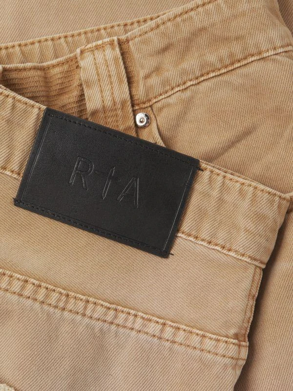 RTA Distressed Wide-Leg Jeans 4