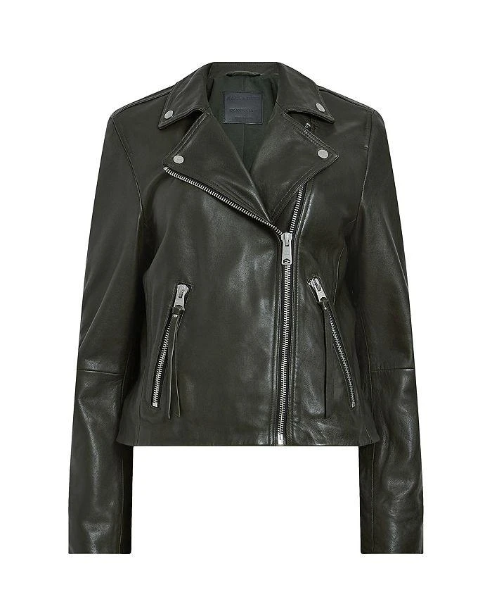 ALL SAINTS Dalby Leather Biker Jacket 7