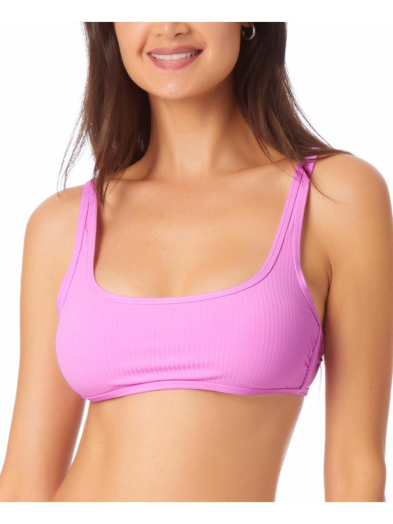 California Waves Womens Ribbed Adjustable Bikini Swim top