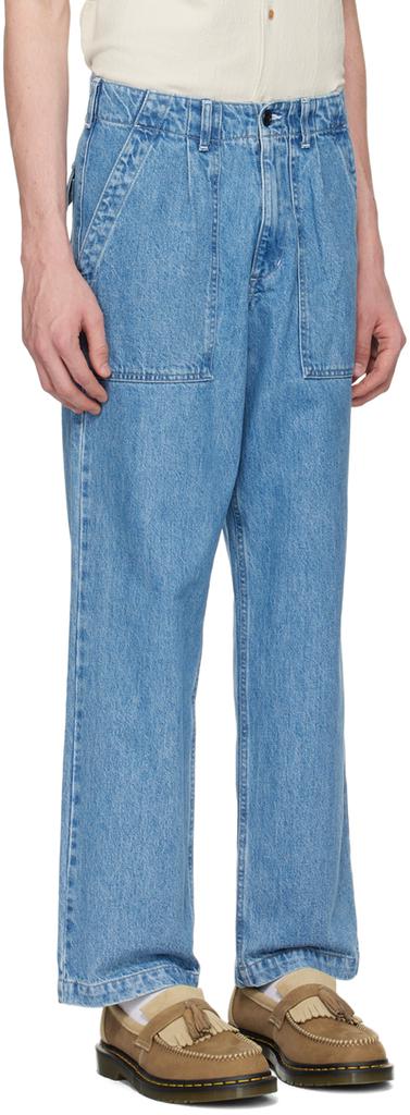 Noah Indigo Fatigue Jeans