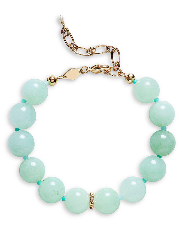 ANNI LU Ball Bead, Jade & Cultured Freshwater Pearl Bracelet