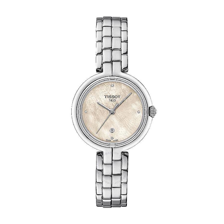Tissot T-Lady Quartz Diamond Ladies Watch T0942101111602