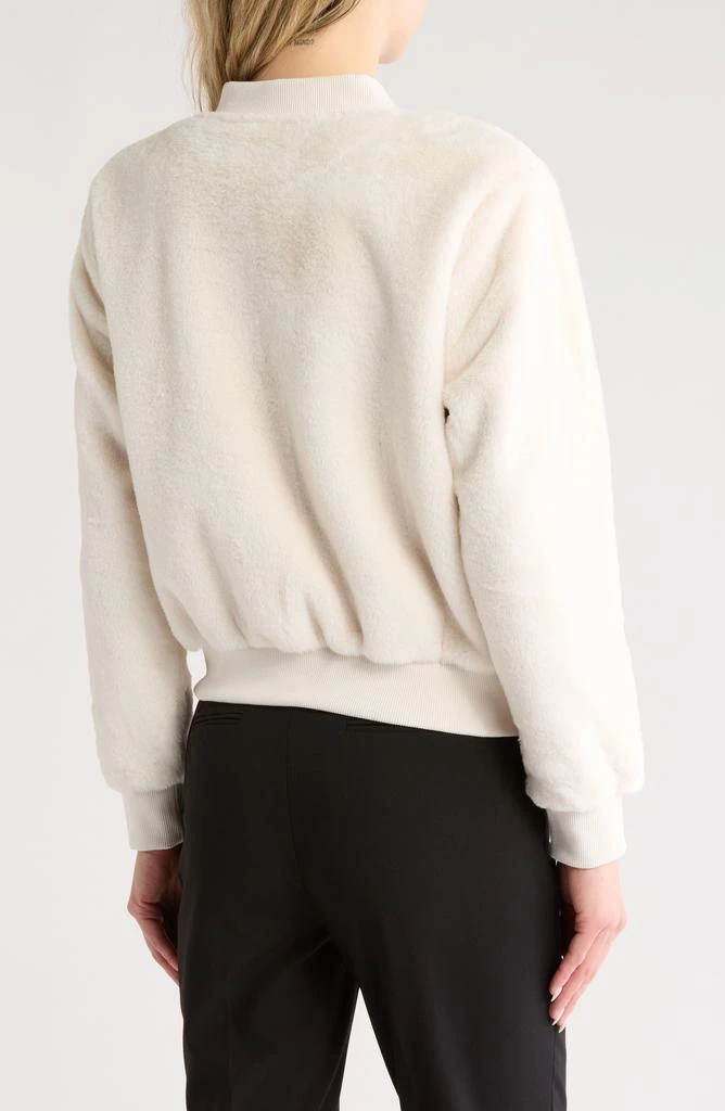 Sanctuary Luxe Faux Fur Zip Bomber Jacket 2