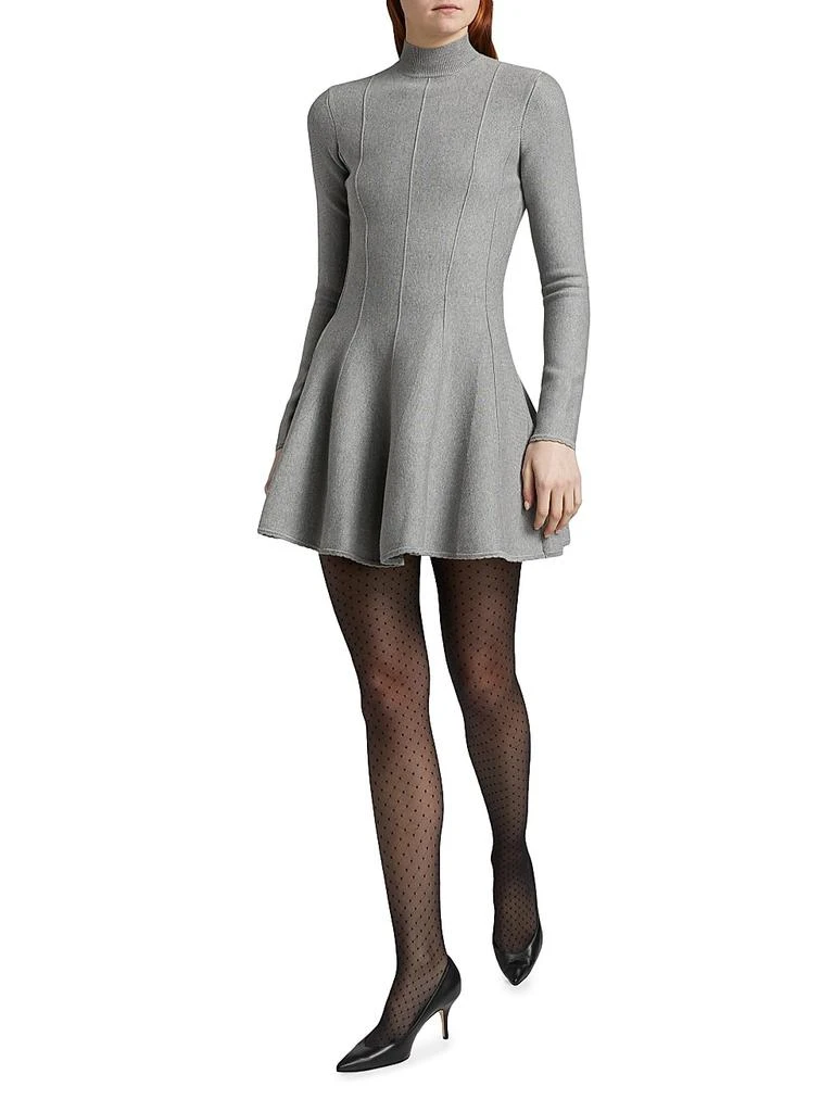 Fleur du Mal Corset Long-Sleeve Minidress 2