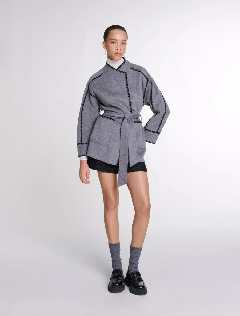 Maje Maje Woman's wool Double-faced coat for Fall/Winter 1