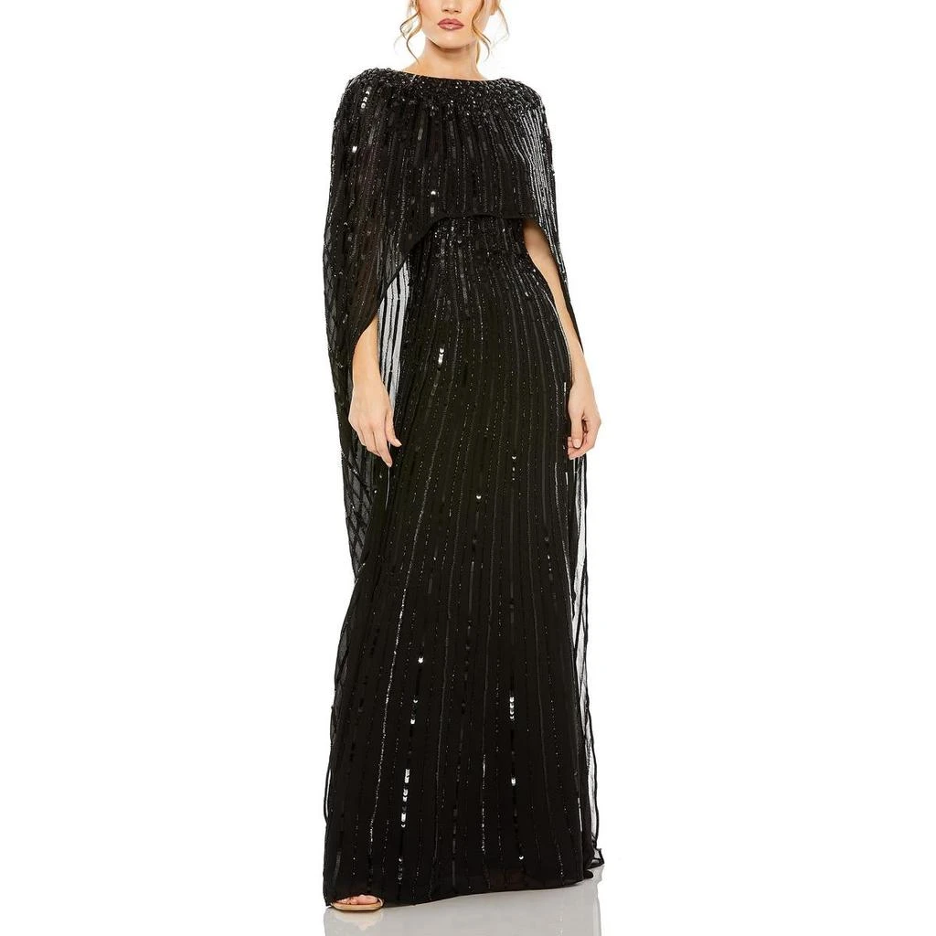 Mac Duggal Womens Embellished Special Occasion Evening Dress 1