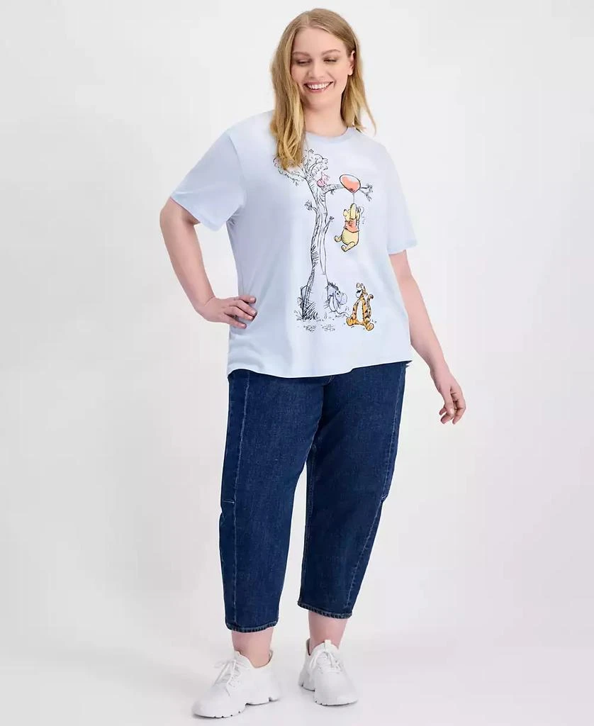 Disney Trendy Plus Size Winnie the Pooh T-Shirt 2