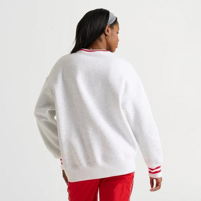 NIKE Women's Nike Sportswear Phoenix Fleece Oversized Graphic Crewneck Sweatshirt 4