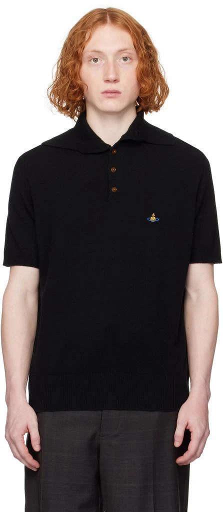 Vivienne Westwood Black Alex Polo 1