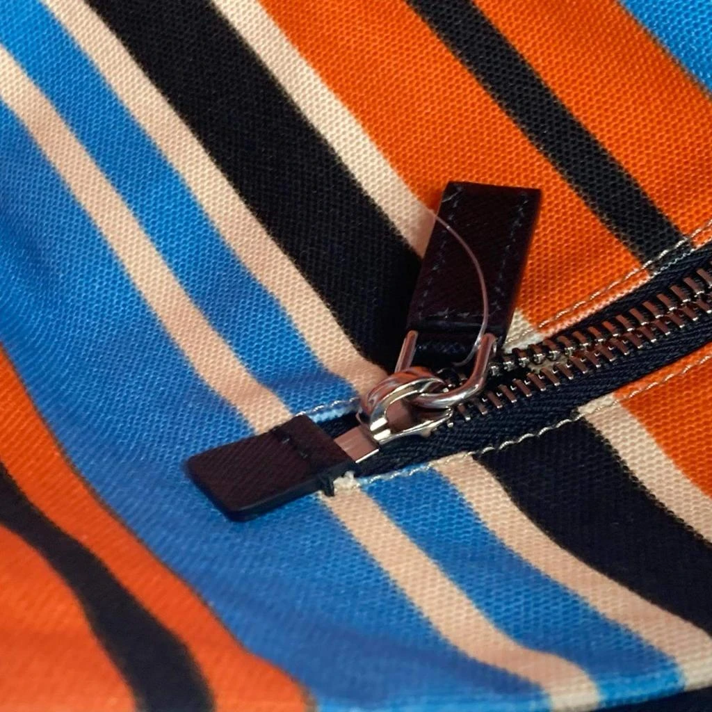 Prada Prada Orange Blue x Black stripe crossbody Bag 9