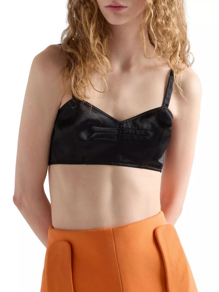 Prada Satin Bra Top 2